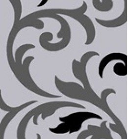 Синтетичний килим Фреза F009 grey